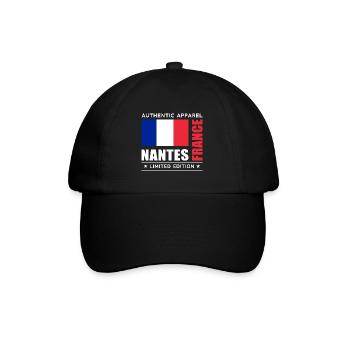Nantes - Casquette classique - noir/noir - Devant