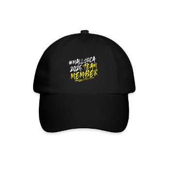 Mallorca 2025 Team - Baseballkappe - Schwarz/Schwarz - Vorne
