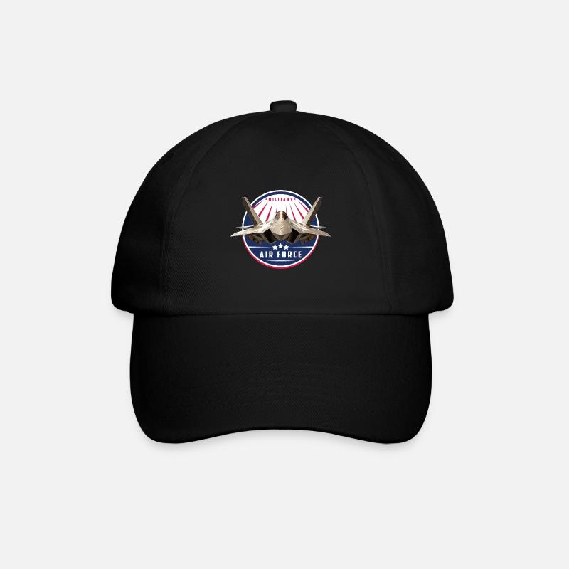 AIR FORCE - Baseballkappe - Schwarz/Schwarz