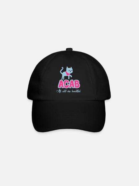 Tous les chats Are Beautiful - Casquette classique - noir/noir