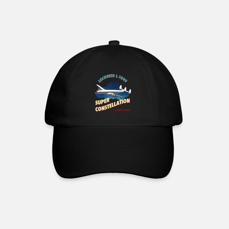 super constellation - Casquette classique - noir/noir