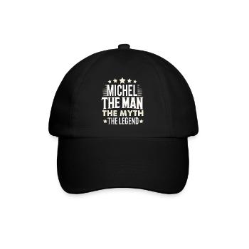 Michel - Baseball Cap - black/black - Front