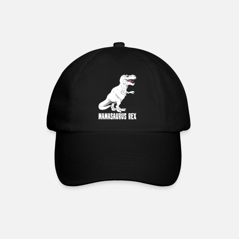 Mère Dinosaure - Mamasaurus Rex - Drôle - Casquette classique - noir/noir