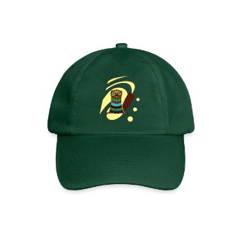 Biber - Baseballkappe - Flaschengrün - Vorne