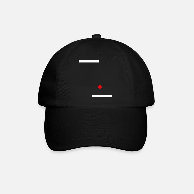 Pong - Baseballkappe - Schwarz/Schwarz