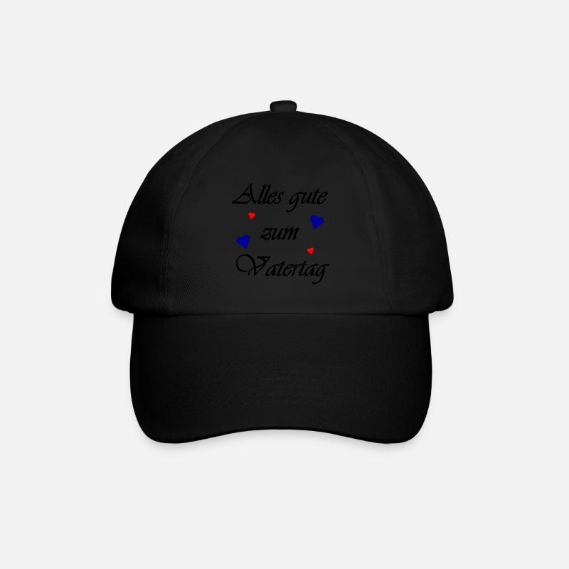 Vatertag - Baseballkappe - Schwarz/Schwarz
