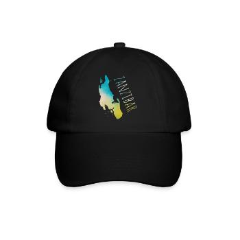 Zanzibar - Casquette classique - noir/noir - Devant