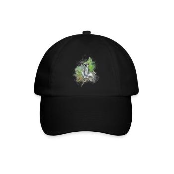 Lémurien - Casquette classique - noir/noir - Devant