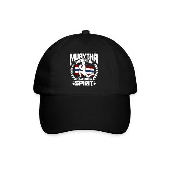 Muay Thaï combattant - Casquette classique - noir/noir - Devant