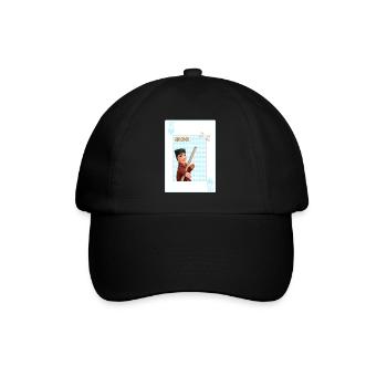 Roi de cœur guignol, théâtre lyonnais - Casquette classique - noir/noir - Devant