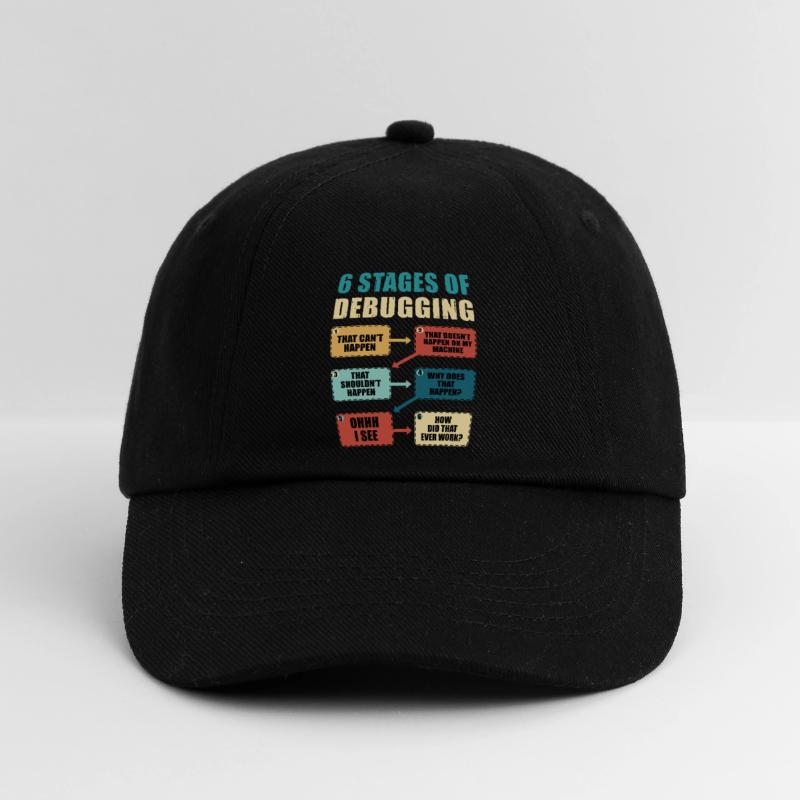 Programmieren Debugging Lustiges Programmierergeschenk Baseballkappe