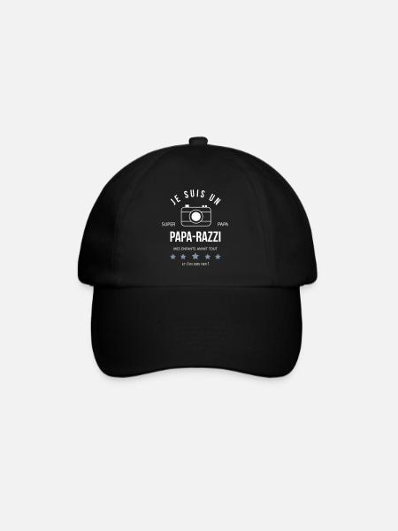 Papa razzi - Casquette classique - noir/noir