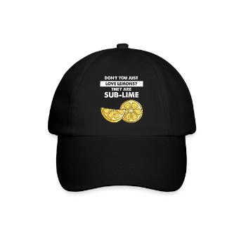 Limonade Limonade Limonade Limonade Stand Design - Casquette classique - noir/noir - Devant