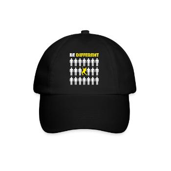 Be Different | Guitar, Music, Concert, Festival - Baseball Cap - black/black - Front