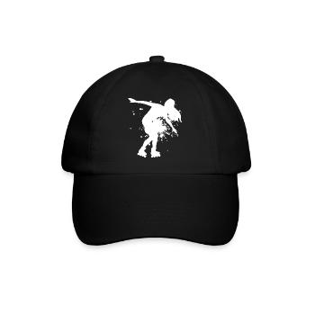 Women's Roller Skating Roller Skate Men Roller Skate - Baseball Cap - black/black - Front