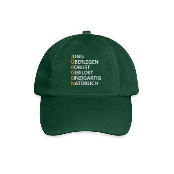 Jürgen Name Geschenk - Baseballkappe - Flaschengrün - Vorne