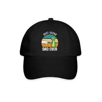 Gecko - Baseball Cap - black/black - Front