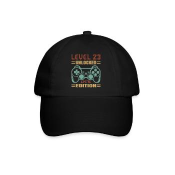 Niveau d’anniversaire 23 débloqué - Casquette classique - noir/noir - Devant