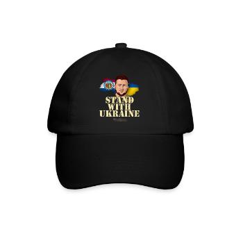 Ukraine Missouri Supporter Design - Casquette classique - noir/noir - Devant