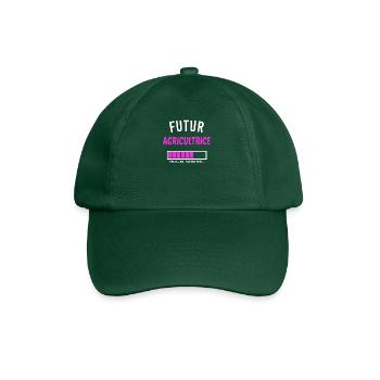 futur agricultrice - Casquette classique - vert bouteille - Devant