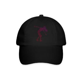 Women's Roller Skating Men's Skate Roller Skating - Baseball Cap - black/black - Front