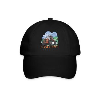 My field my kingdom - Casquette classique - noir/noir - Devant