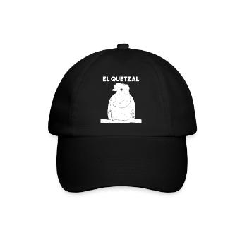 Guatemala Guatemalan Flagge DNA I Geschenk - Baseballkappe - Schwarz/Schwarz - Vorne