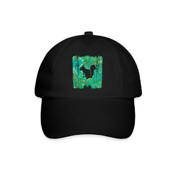 Écureuil E 71 B - Casquette classique - noir/noir - Devant