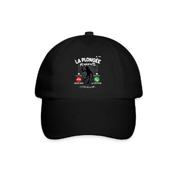 La Plongée M'appelle - Casquette classique - noir/noir - Devant