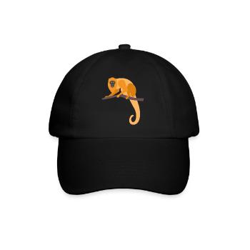 Wildtiere - Baseballkappe - Schwarz/Schwarz - Vorne