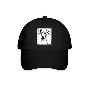 quote gift birthday present awesome rescue - Baseball Cap - black/black - Front