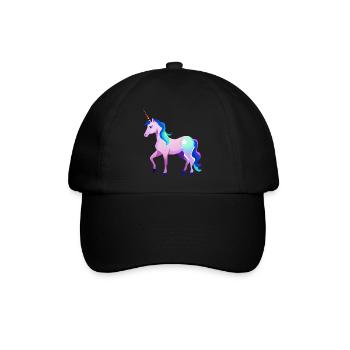 Unicorn Mythical Animal Unicorn Girl Unicorns - Baseball Cap - black/black - Front