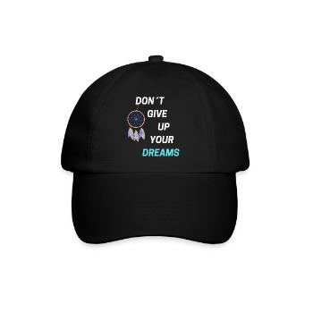 N’ABANDONNEZ PAS VOS RÊVES - Casquette classique - noir/noir - Devant