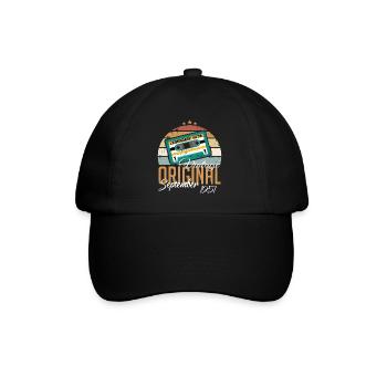Septembre 1951 Naissance Vintage Anniversaire Rétro - Casquette classique - noir/noir - Devant