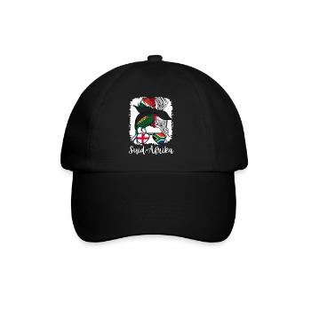 Suid-Afrika Sud-Africain Fille Angleterre Fille - Casquette classique - noir/noir - Devant
