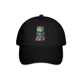 Cadeau gothique Cocktail sorcières magiques Design occulte - Casquette classique - noir/noir - Devant