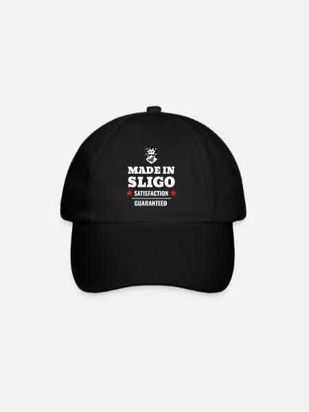 Made in Sligo Satisfaction Guaranteed Ireland - Baseball Cap - black/black