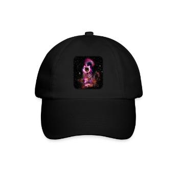 le trou noir connu sous le nom de votre chat (TILE) - Casquette classique - noir/noir - Devant