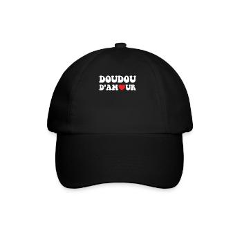 Cadeau Saint Valentin Homme Femme Humoristique - Casquette classique - noir/noir - Devant
