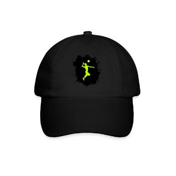 Handball Blobs - Casquette classique - noir/noir - Devant