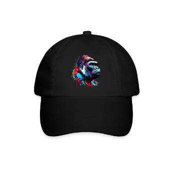 Gorille - Casquette classique - noir/noir - Devant