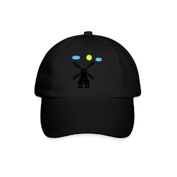 Moulin à vent - Casquette classique - noir/noir - Devant
