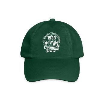 Juni 1938 Original: 86 Jahre altes Geburtstagsgeschenk - Baseballkappe - Flaschengrün - Vorne