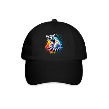 Lémurien - Casquette classique - noir/noir - Devant