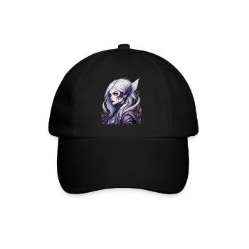 Gruseliges Halloween-partykostüm Vampir-lady - Baseball Cap - black/black - Front