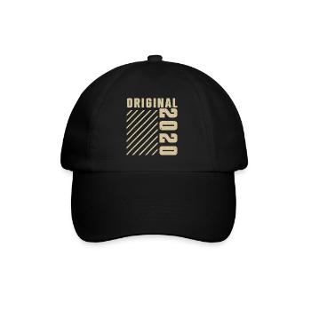 Original 2020 Authentic 2020 Vintage Bursdag - Casquette classique - noir/noir - Devant