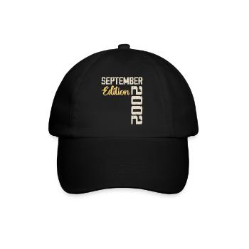 September 2002 - 22nd Anniversary September 2002 - Baseball Cap - black/black - Front