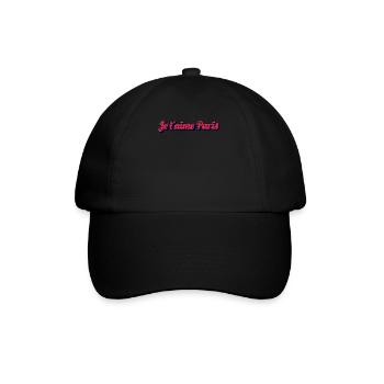Je t'aime Paris - Perfect Gift for Paris Lovers, R - Baseball Cap - black/black - Front