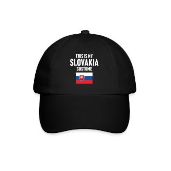 This my Slovakia costume - Baseball Cap - black/black - Front