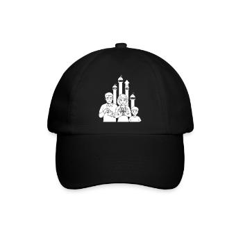 Les soucis de la famille - Casquette classique - noir/noir - Devant